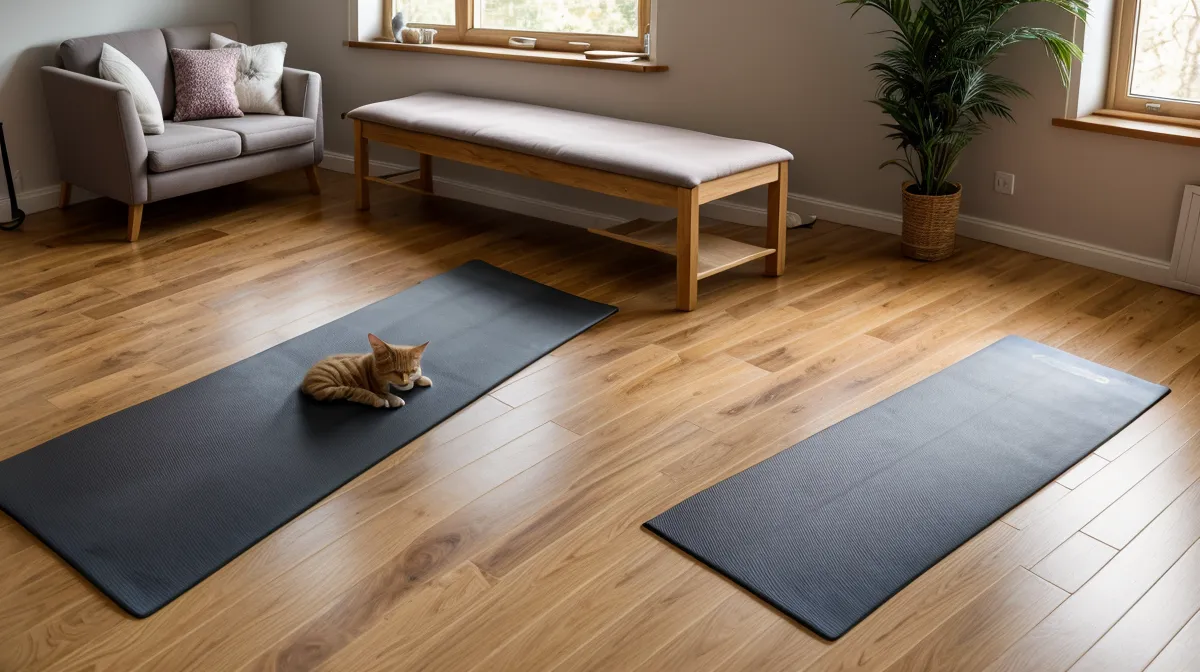 Pilates-App-Test gegen Rückenschmerzen: Vergleich von Präventionskurs und Trainings-Abo im Wohnzimmer