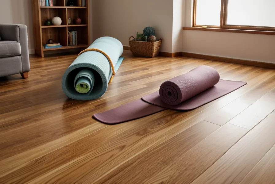 Pilates T-Position im Wohnzimmer zur Schulterblatt-Stabilisation gegen Handgelenkbeschwerden