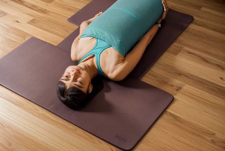 Pilates zuhause auf engem Raum trainieren, Home-Office-Fitness neben dem Sofa