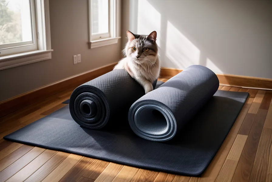 Laptop mit Online-Kurs für Rückengesundheit und Pilates zuhause auf dem Couchtisch