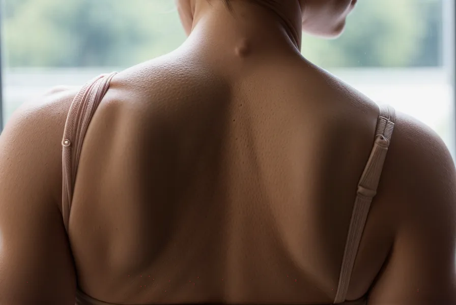 Entspannte Schulterhaltung nach Pilates-Übungen gegen Schulterschmerzen im Büroalltag